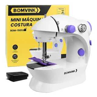 Mini Maquina De Costura Portatil Eletrica Regulagem De Ponto Mini Maquina De Costura Portatil Eletrica Regulagem De Ponto