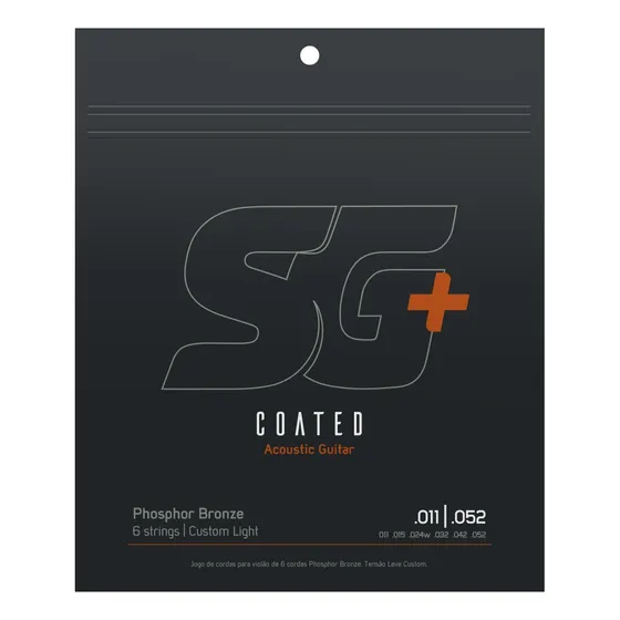 Jogo Cordas P/violao 011 Bronze Fosforo 011 - 052 Sg+ 6691c