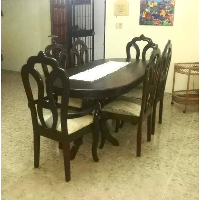 Comedor En Oferta Como Nuevo En Caoba