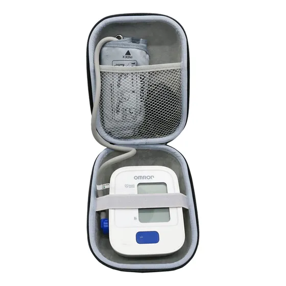 Estuche Antigolpes Para Medidor De Presion Omron Color Negro