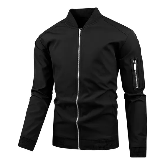 Casual Bomber Varsity Rompevientos Deportiva Moda Chamarra