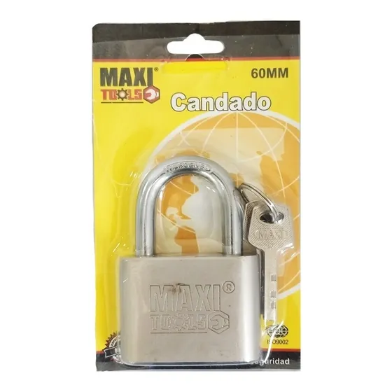 Candado Arco 60mm Seguridad Tipo Cisa Oreja 3 Llaves Laton