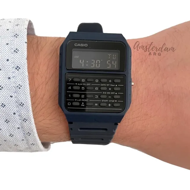 Reloj Casio Unisex Mod Calculadora Ca-53wf   ..clock-time..
