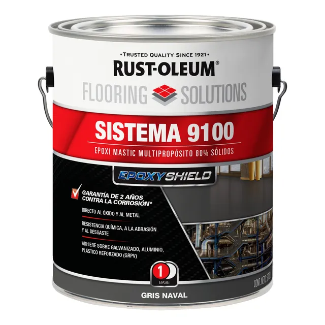 Pintura Pisos Epoxica Mastic Rust Oleum Hidrocarburos X2gl