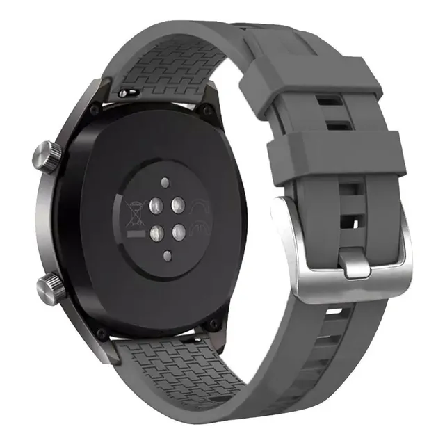 Correa 22mm Deportiva Gt Reforzada Para Amazfit Gtr 3 Pro Gris 2.2 Cm
