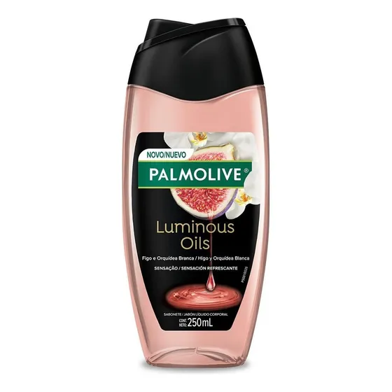 Sabonete líquido Palmolive Luminous Oils refrescante 250mL
