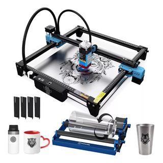 Maquina Gravadora Laser Corte Cnc Twotrees Tts-55 Pro + Rolo Maquina Gravadora Laser Corte Cnc Twotrees Tts-55 Pro + Rolo