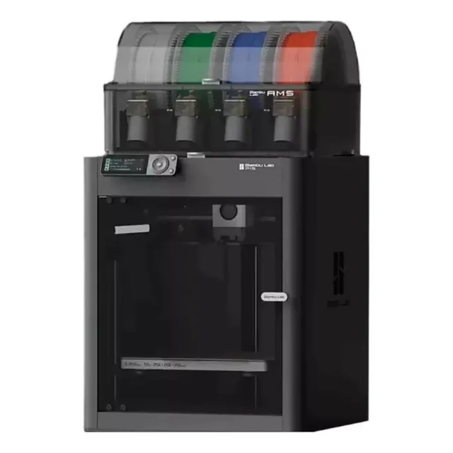 Impresora 3d Bambu Lab P1s Combo Colores Color Gris Oscuro