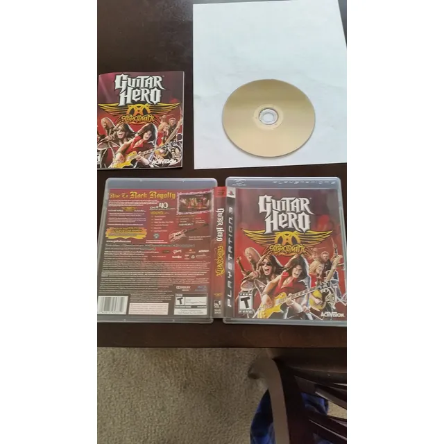 Videojuego Guitar Hero Aerosmith Para Playstation 3