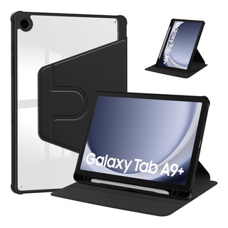 Funda Para Samsung Galaxy Tab A9 Plus Gira 360o Acrilico Funda Para Samsung Galaxy Tab A9 Plus Gira 360o Acrilico