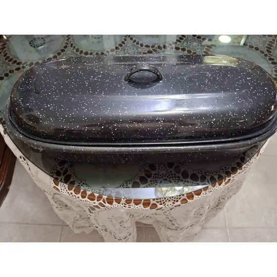 Olla De Peltre Para Asar Pollo Pernil