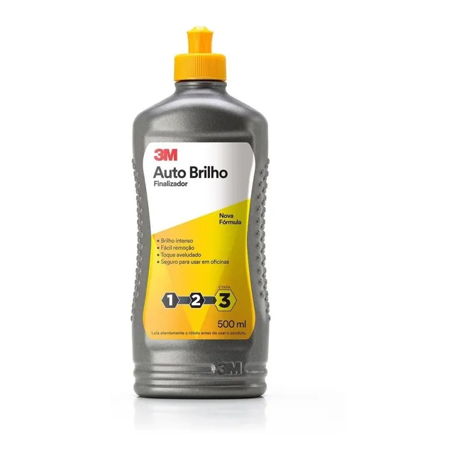Lustrador Auto Brilho 500ml 3m - Finalizador Do Polimento