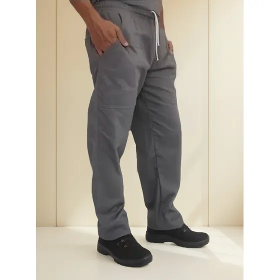 7 Calça De Uniforme Para Indústria Operário Obra Pedreiro