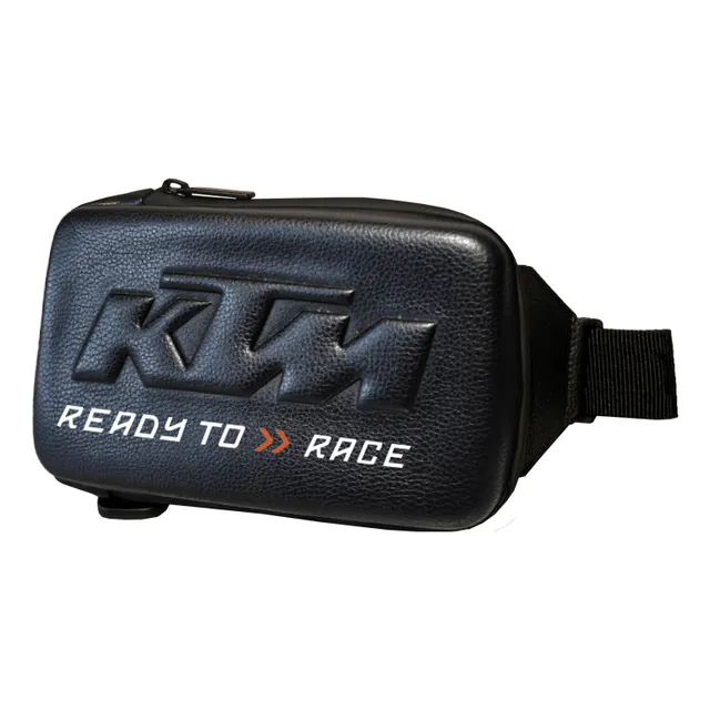 Bolso Canguro Moto Impermeable Celular Documentos Cuero
