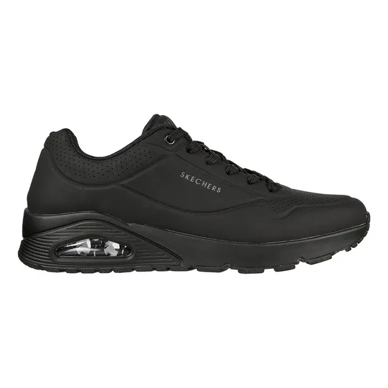 Zapatilla Hombre Uno - Stand On Air Negro Skechers