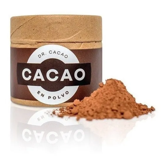 Cacao En Polvo - Dr Cacao - Caja 4u De 130g