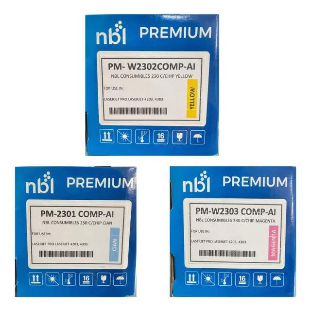 Kit Toner Compatible 2301/2302/2303a C/chip