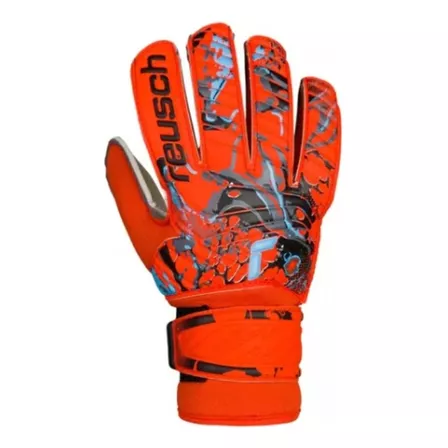 Guantes De Arquero Reusch Semi Profesional Attakt Basic Rojo