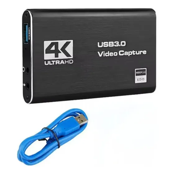 Capturadora De Audio Y Video Usb 3.0 A Hdmi 4k