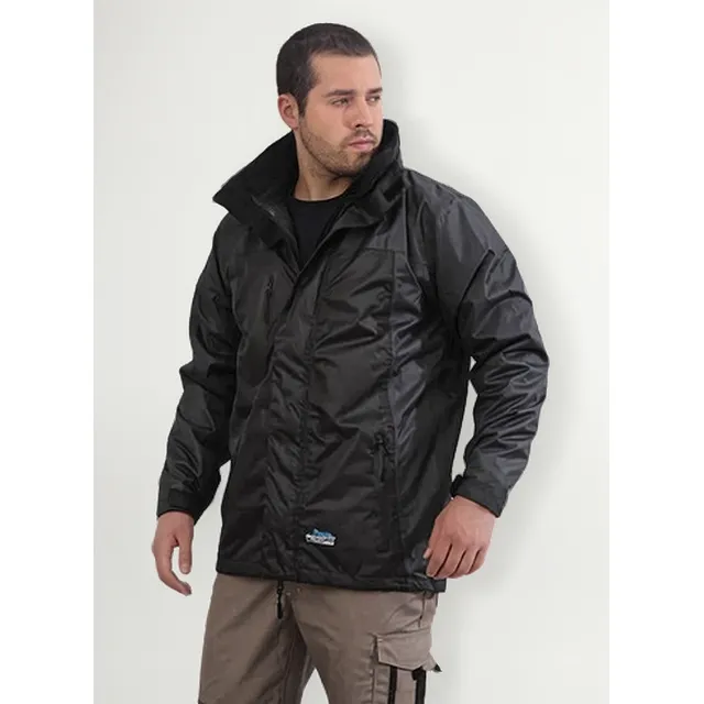 Parka 3 En 1 Maxsnow Everest Gris/negro