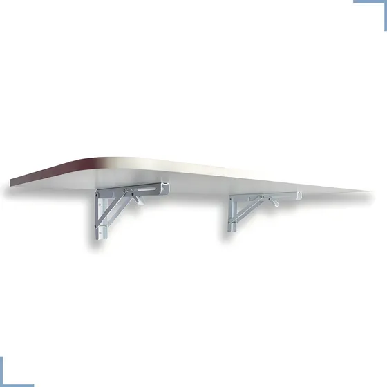 Maclavi Imoveis mesa dobrável parede 100cmx50cm cor branco
