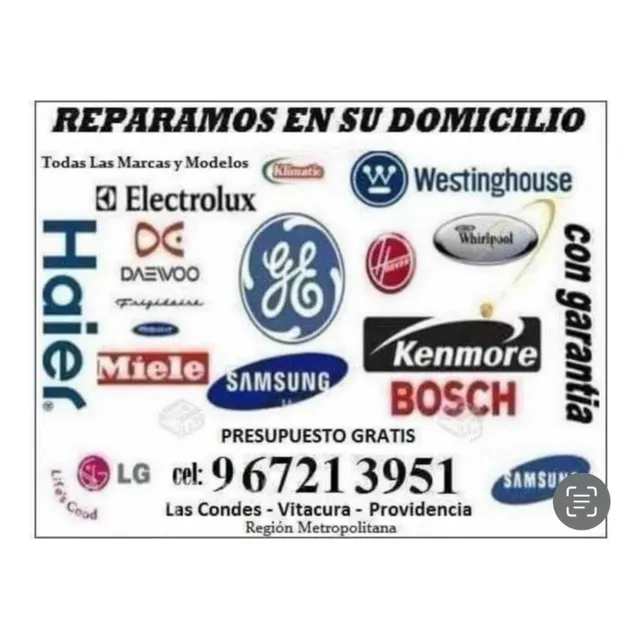 Servicio Técnico Lavadoras Secadoras Y Lavavajillas