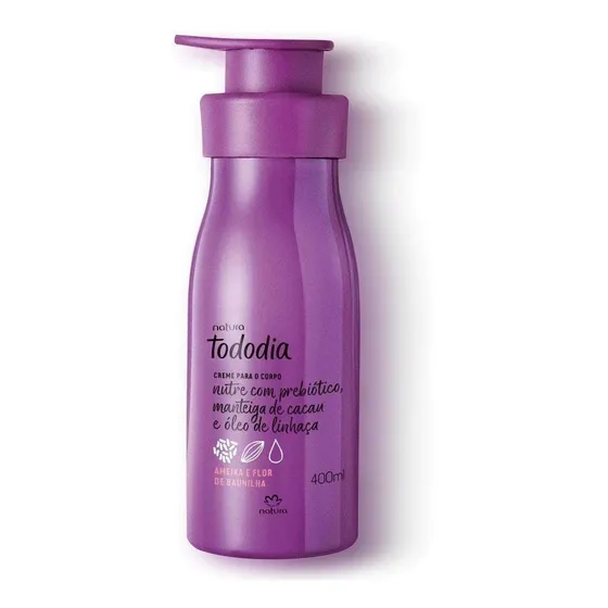 Hidratante Ameixa E Flor De Baunilha Natura Tododia 400ml