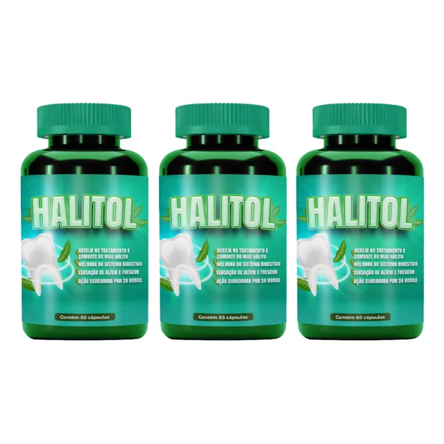 Halitol = Fim Do Mau Hálito