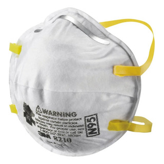 Máscara Respiratoria Media Cara Descartable 3m 8210 Talla U De Epe Máscara Respiratoria Media Cara Descartable 3m 8210 Talla U De Epe