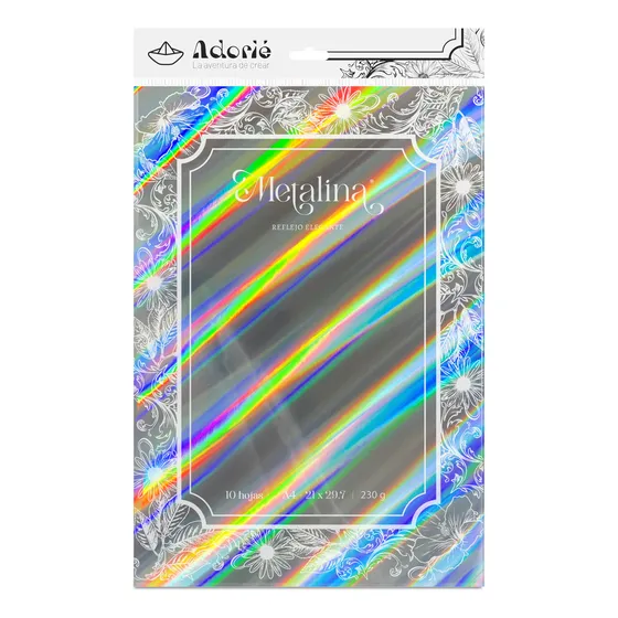 Metalina By Adorié 230g X 10 Hojas