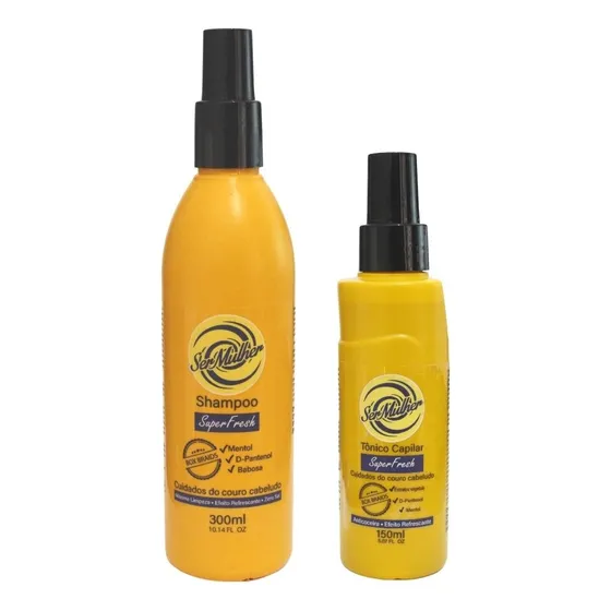 Kit Shampoo E Tonico Capilar Para Trança Box Braids