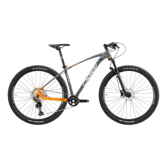 Bicicleta Oggi Aro 29 7.3 Big Wheel Deore 2024 Cor Grafite/laranja Tamanho Do Quadro M