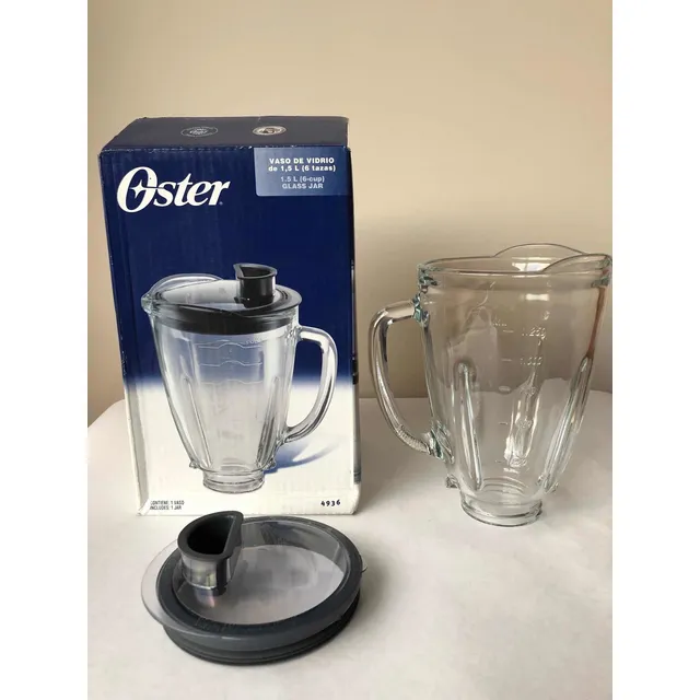 Vaso Licuadora Oster Reversible Vidrio+tapa+copa Medidora