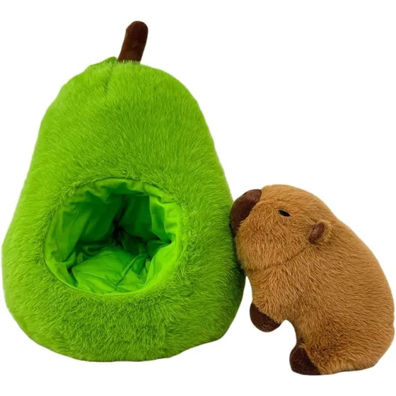 Capibara Palta Aguacate Peluche Importado 28 Cms. Capybara