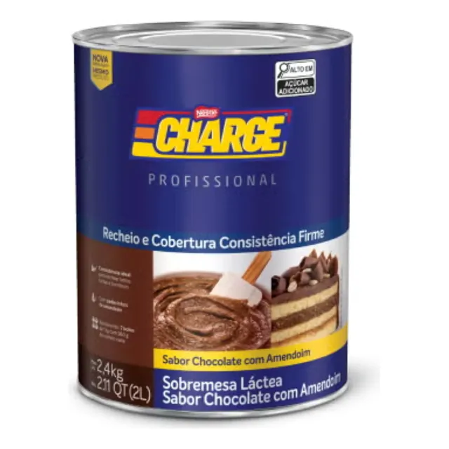 Charge Nestle Recheio E Cobertura Consistencia Firme 2.6kg