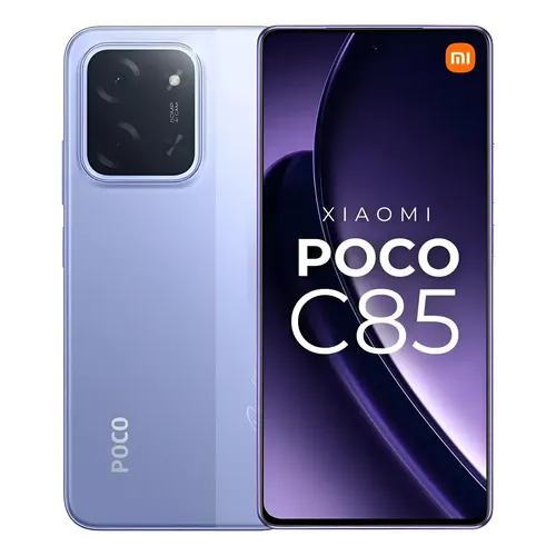 Smartphone Poco C85 6+6gb + 128gb, Roxo | Frete grátis