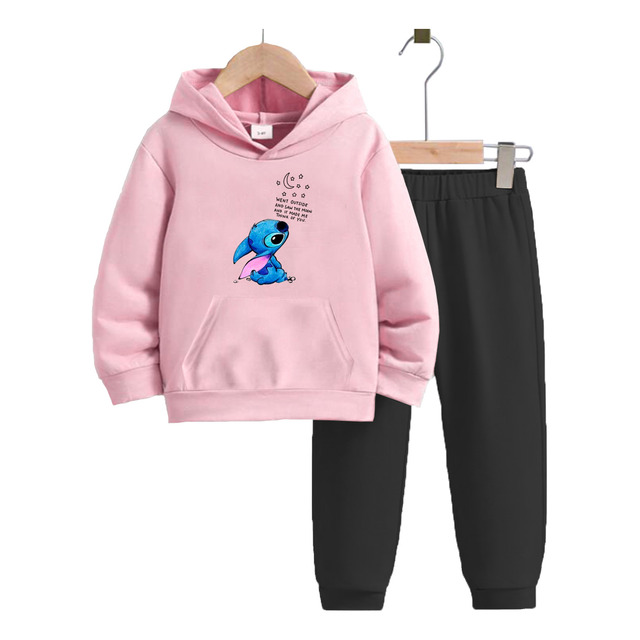 Kit Conjunto Infantil Blusa E Calça Flanelado Lilo Sticth Kit Conjunto Infantil Blusa E Calça Flanelado Lilo Sticth