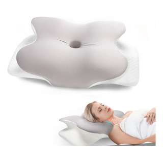 Almohada Meeyoga Np2024 Ortopedica Cervical Cuello Soporte Memory Foam Gel Color Gris Almohada Meeyoga Np2024 Ortopedica Cervical Cuello Soporte Memory Foam Gel Color Gris