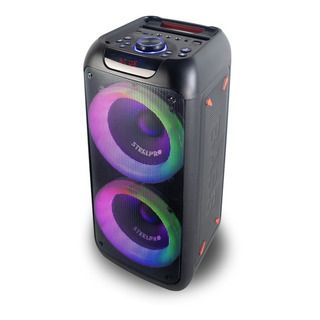 Bocina Portatil Bluetooth Steelpro Nebula Negro Suspension De Aire Bocina Portatil Bluetooth Steelpro Nebula Negro Suspension De Aire