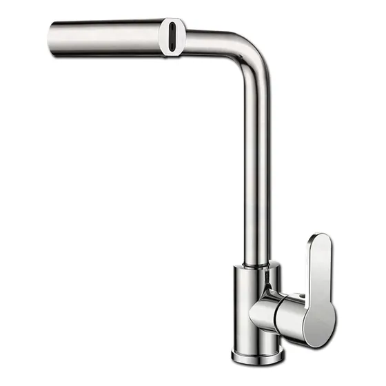 Llave De Fregadero Extraible 3 Salida De Agua Acero  Griven 