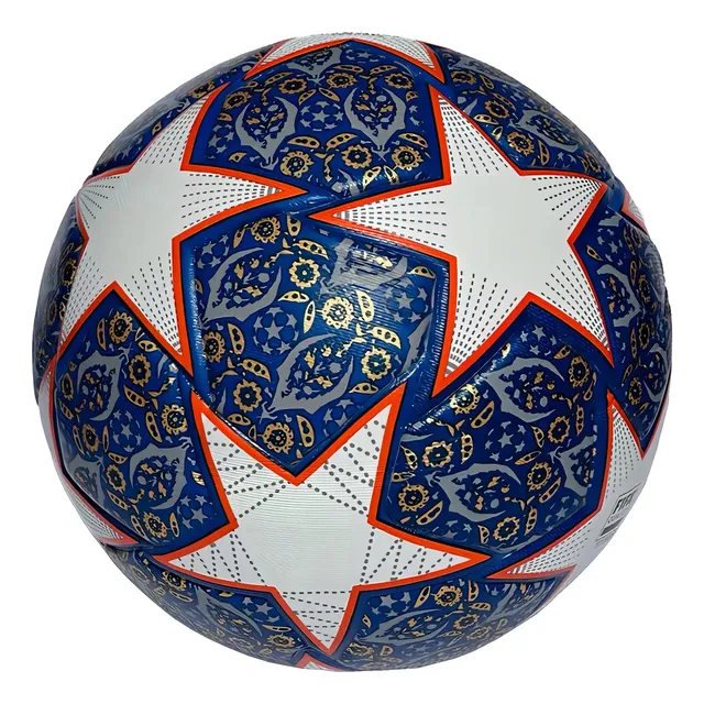 Balon Futbol 7 Champions Estrellas Balón 4 Termosellado Azul Color Azul marino
