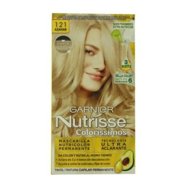5 Pz De Tinte Para Cabello Garnier Nutrisse Coloríssimos 121