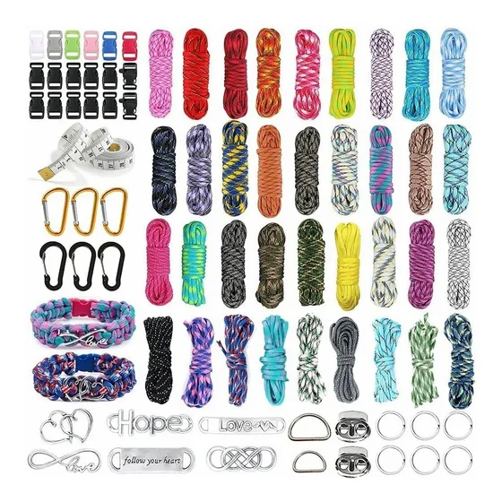 550 Supervivencia Paracord 36 Colores Combinado Pulseras Diy