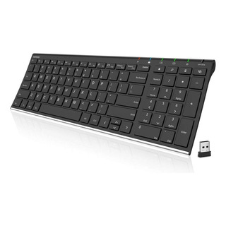 Teclado Bluetooth Inalambrico Numero De Pc | Arteck / Negro Teclado Bluetooth Inalambrico Numero De Pc | Arteck / Negro
