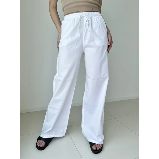 Pantalon Palazo Linen Gabardina Mujer Marca Loca