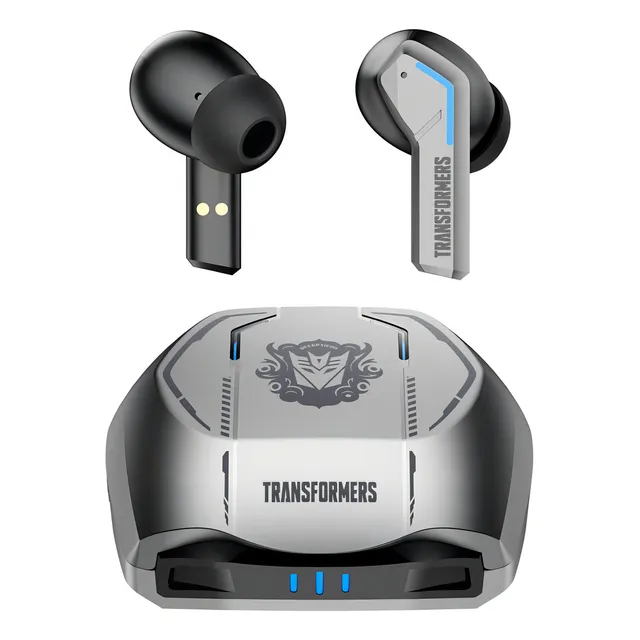 Fones De Ouvido S/ Fio Transformers Bluetooth Tf-t06 - Prata