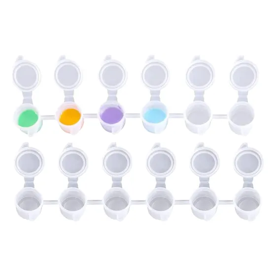 Mini Potes Tiras De 6 De 3 Ml Sorpresitas-temperas Pack X 30