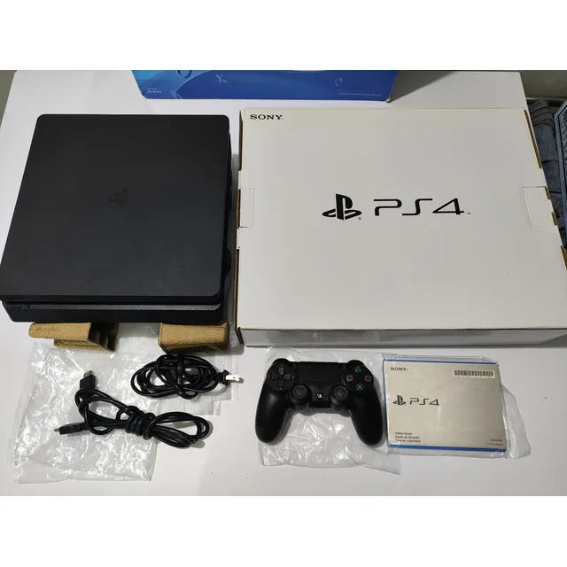 Consola Sony Playstation 4 Ps4 Slim 1tb En Caja Full +juegos