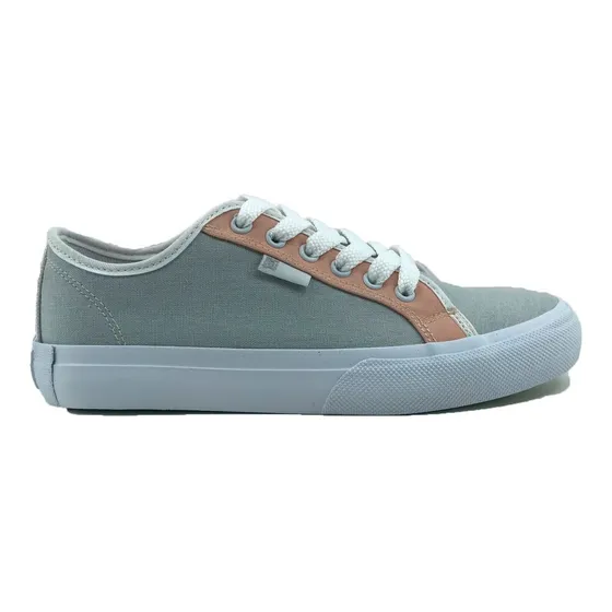 Zapatillas Dc Lifestyle Mujer Manual Tx Gris-rosa Cli