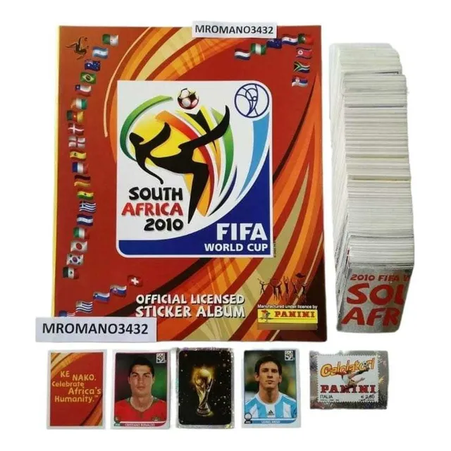 Album Panini Mundial Sudafrica 2010 Completo Sin Pegar.messi